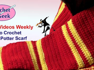 How to Crochet Harry Potter Scarf