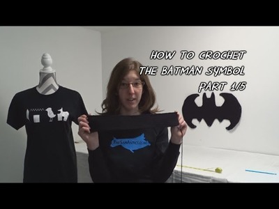 How to Crochet the Batman Symbol - Part 1.5 - Updated Version