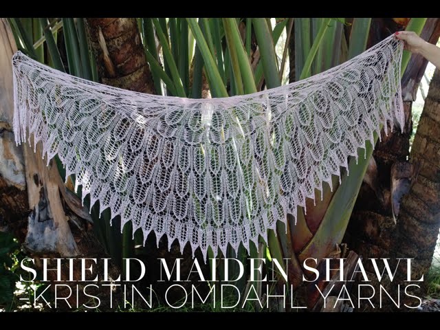 How to Knit Edging for Shield Maiden Shawl