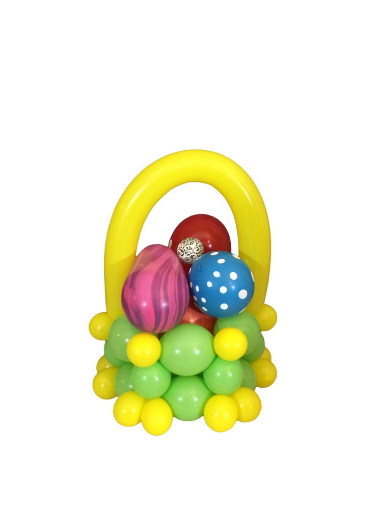 How To Make a Balloon Easter Basket