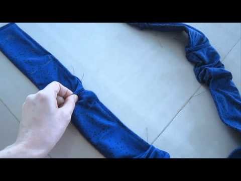 How to make a beautiful bag from the old jeans by sewing handmade