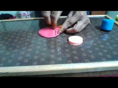 How to make a doll with clay doh, art n craft for kids, clay modelling for kids,