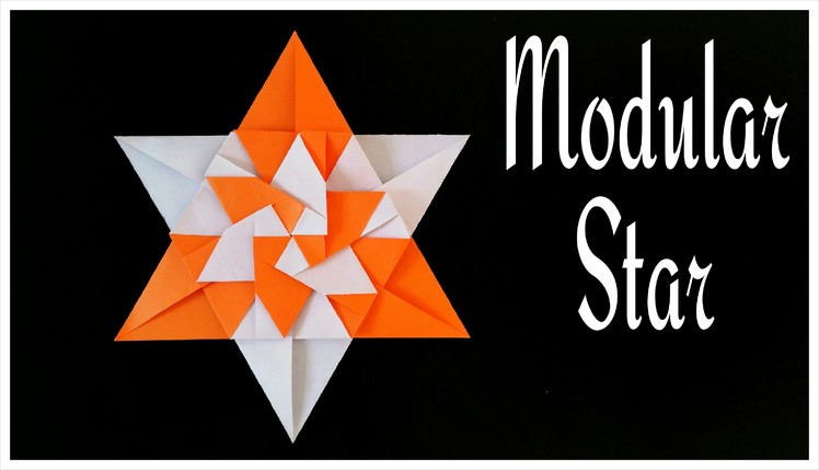 How to make a paper "Parati Prata Star (Mandala)- Designed by "Carla Onishi" - Modular Origami.