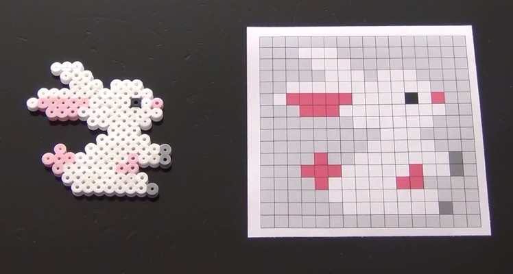How to Make a Perler Bead Easter Bunny