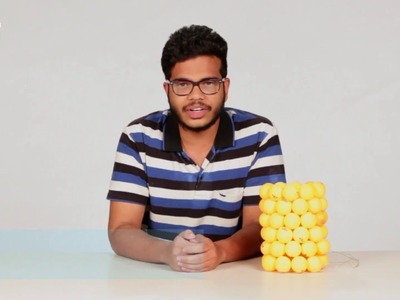 How To Make A Ping Pong Ball Lamp | Smart Art