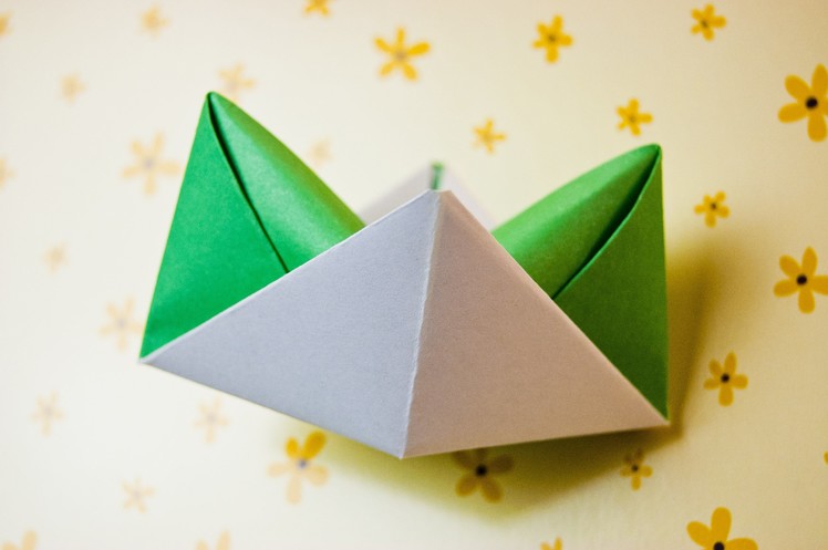 How to make an origami hat