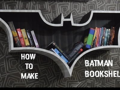 How To Make Batman Bookshelf DIY