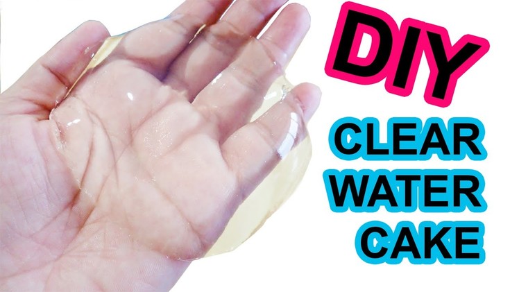 How To Make Clear Water Cake - Easy DIY by Bum Bum Surprise Toys