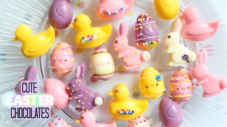 How to Make Cute Easter Chocolates