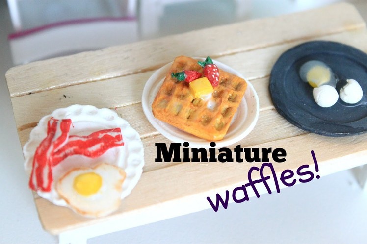 How to make miniature breakfast | LPS DIY