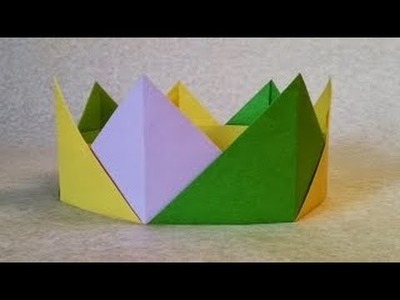How to make paper crown