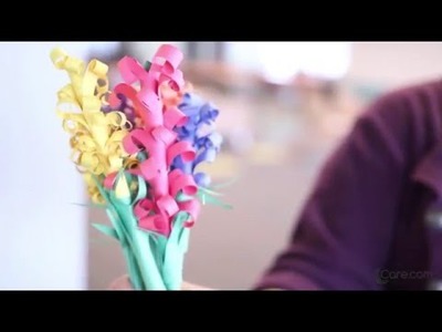 How To Make Paper Flowers - Easy Steps for A Swirly Bouquet