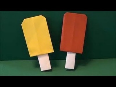 How to make paper ice cream