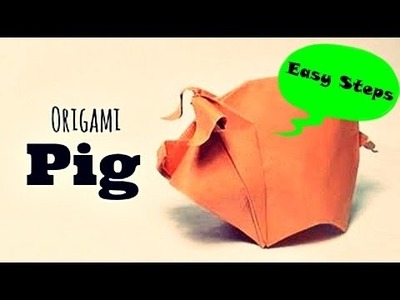 How To Make Paper Pig | In Creative Origami Art | Easy Crafting Steps
