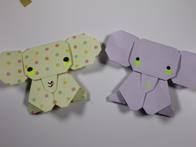 How to  Origami Animal :  Elephant