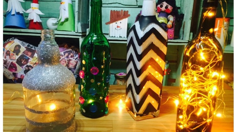 How to: Recycle used wine bottles|| Simple and easy||GENERATION_DIY
