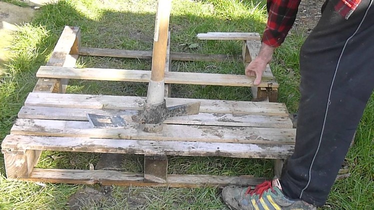 How to Take a pallet apart in under 5 minutes!