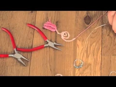 London Jewellery School - DIY Bead & Wire Stacked Rings Tutorial