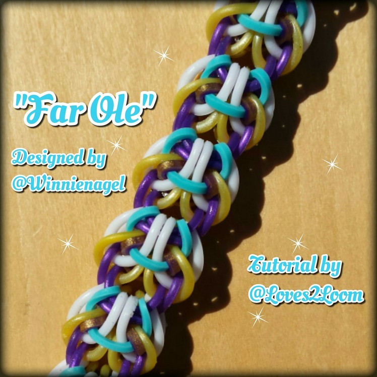 New "Far Ole" Hook Only Bracelet. How to Tutorial