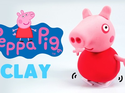 Peppa Pig Clay Tutorial !! DIY Clockwork PeppaPig - MonsterKids