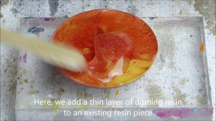 Resin8 - Resin Jewellery Tutorial - How to remove bubbles from resin