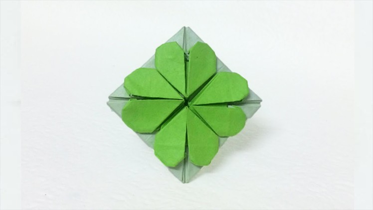 Tutorial: How to make Origami Clover - Đỗ Huyền My by PaperPh2