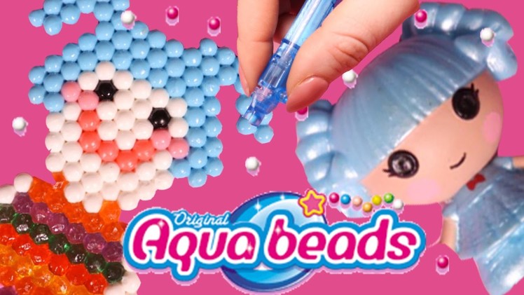 Aquabeads Beginner Studio with Lalaloopsy - How to Video - Playing with Auqabeads