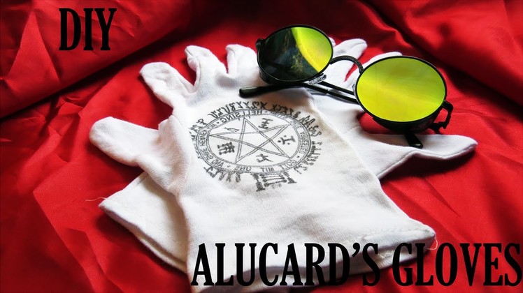 COSPLAY DIY| Hellsing: Alucard's Gloves