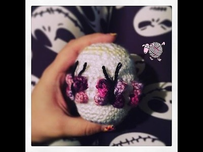 Crochet Easter Egg - Butterflies