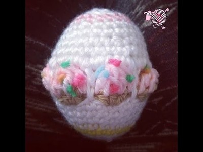 Crochet Easter Egg - Cupcakes