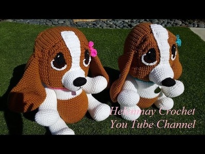 Crochet Hound Dog Part 1 of 2 DIY Tutorial
