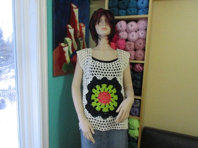 Crochet summer blouse   with Ruby Stedman