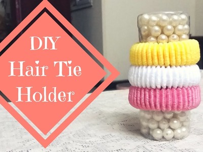 DIY crafts: Hair Tie Holder