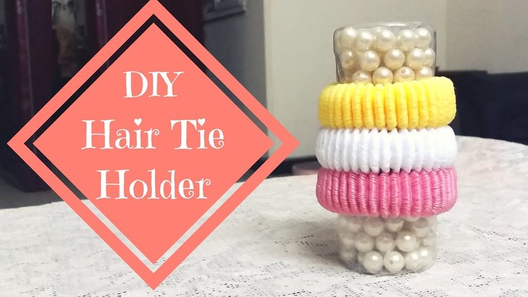 DIY crafts: Hair Tie Holder