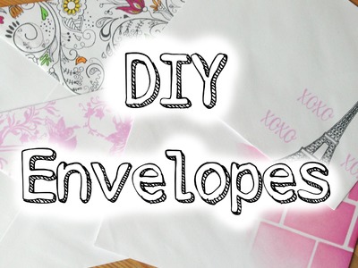 DIY Decorating Envelopes: Adding Details