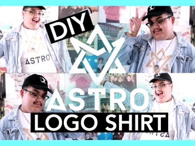 DIY KPOP Astro Logo Shirt!