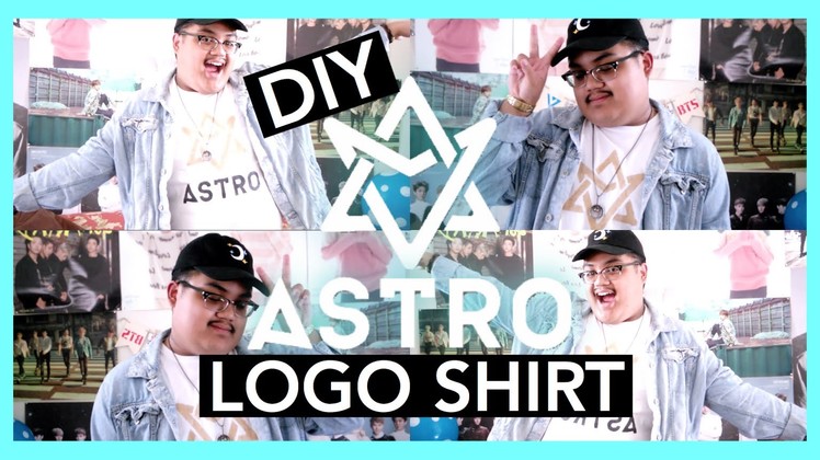 DIY KPOP Astro Logo Shirt!