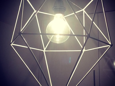 DIY Lampshade DIAMOND #lightingdesign #lighting #lampshade #DIY
