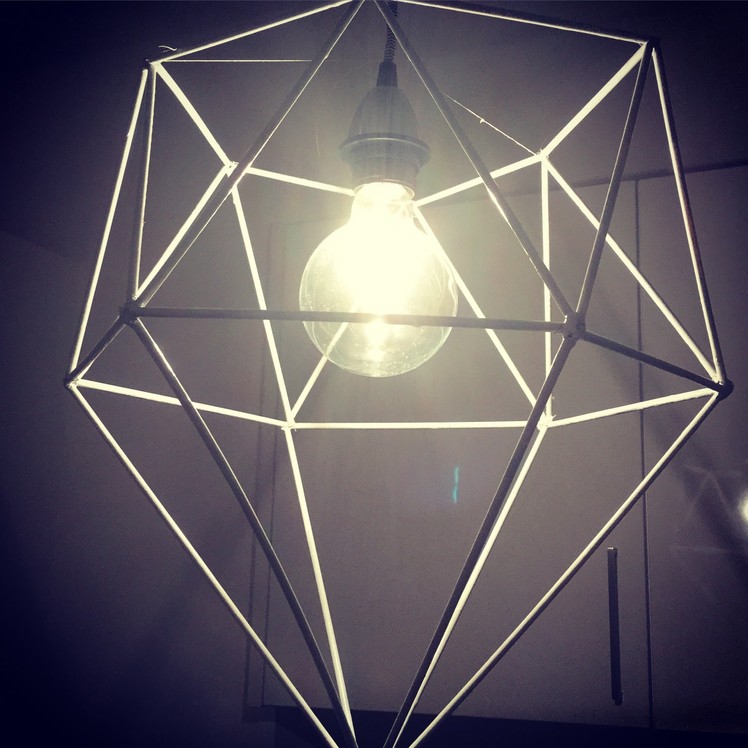 DIY Lampshade DIAMOND #lightingdesign #lighting #lampshade #DIY
