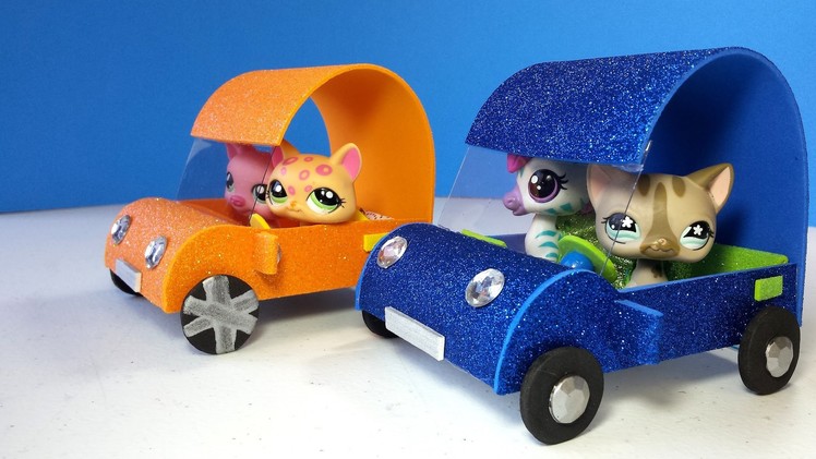 DIY LPS Doll Car