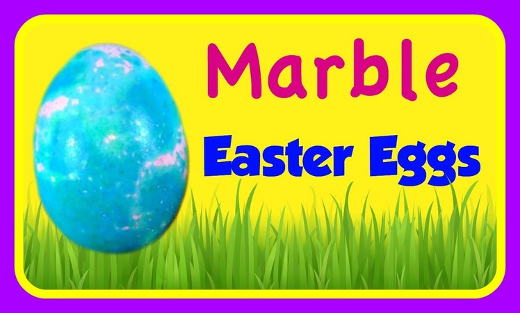 DIY Marbled Egg Dyeing!  How To Marble Easter Eggs!  PAAS EASTER EGGS!  Kids YouTube Video