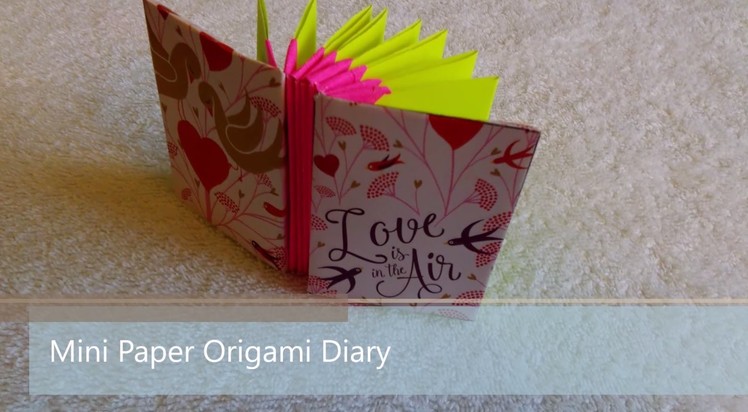 DIY Mini Diary - Gift Series