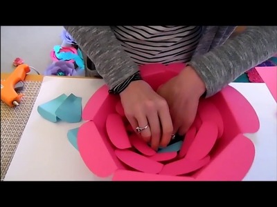 DIY Paper flowers- Sarah Style- Large Version