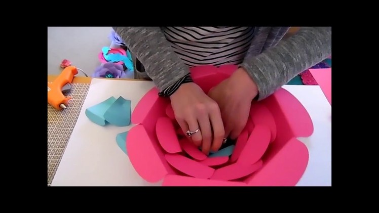 DIY Paper flowers- Sarah Style- Large Version