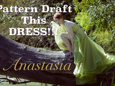 DIY Pattern Drafting A Gown for Prom | Sew Anastasia