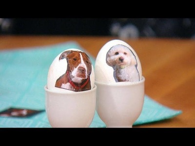 DIY Photo Easter Eggs