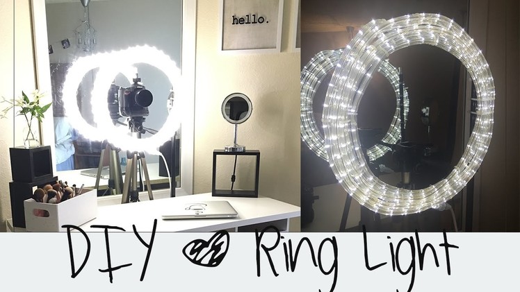 DIY Ring Light Tutorial  || Diva Light || Do it yourself