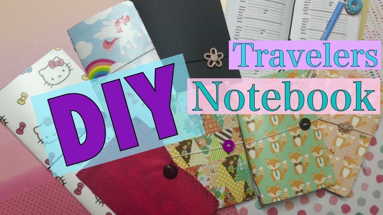 DIY Travelers Notebook & Fauxdori | I'm A Cool Mom