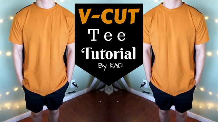 DIY: V-CUT TEE | From Scratch #25