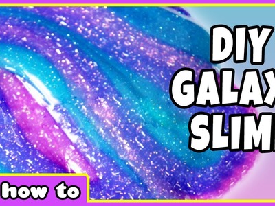 Easy DIY Galaxy Slime | Magic Slime | HooplaKidz How To